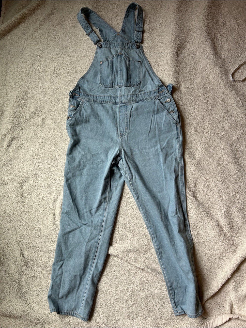 Old Navy 14T Classic Women's Light Blue Denim Overalls